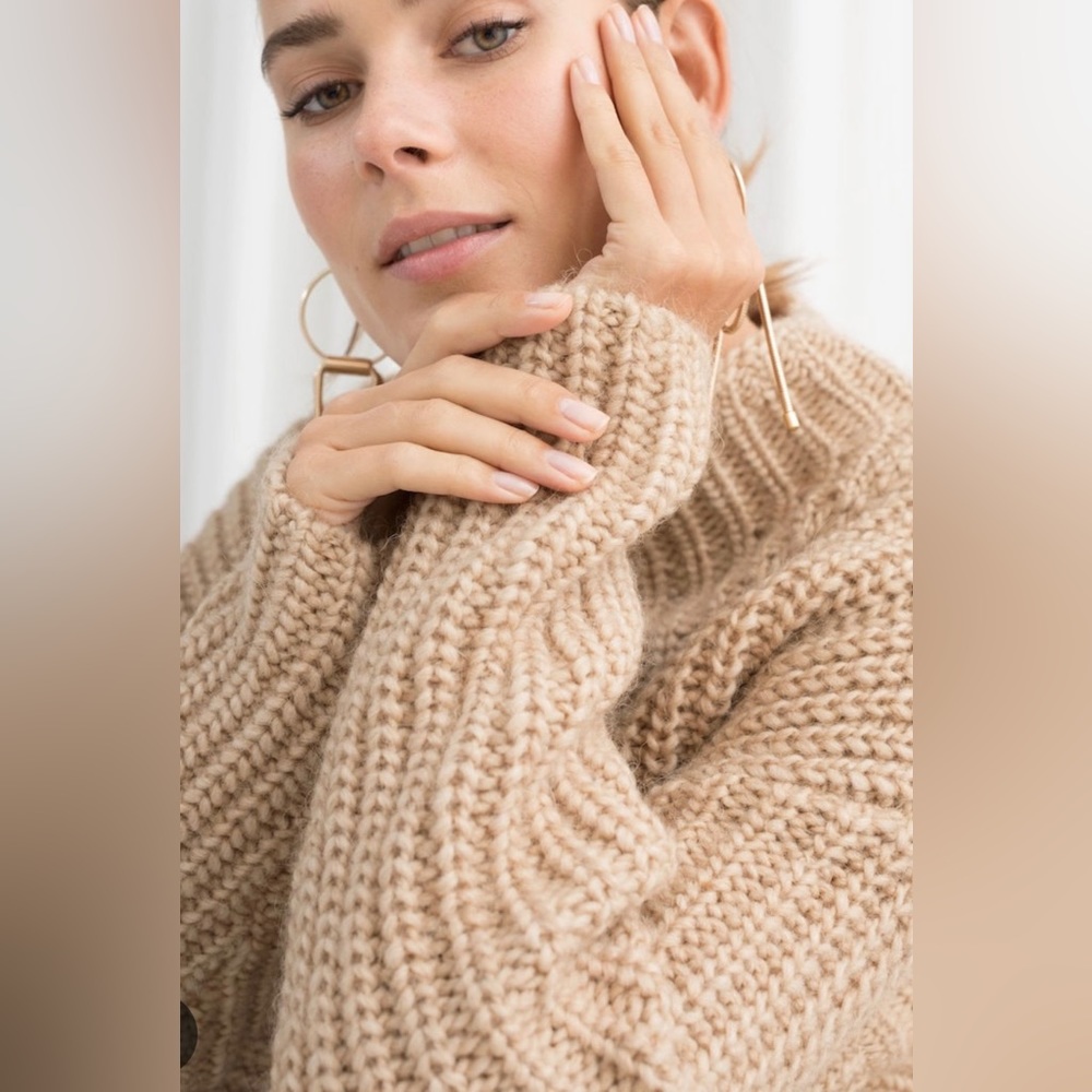& Other Stories Chunky Sweater - Picture 3 of 4